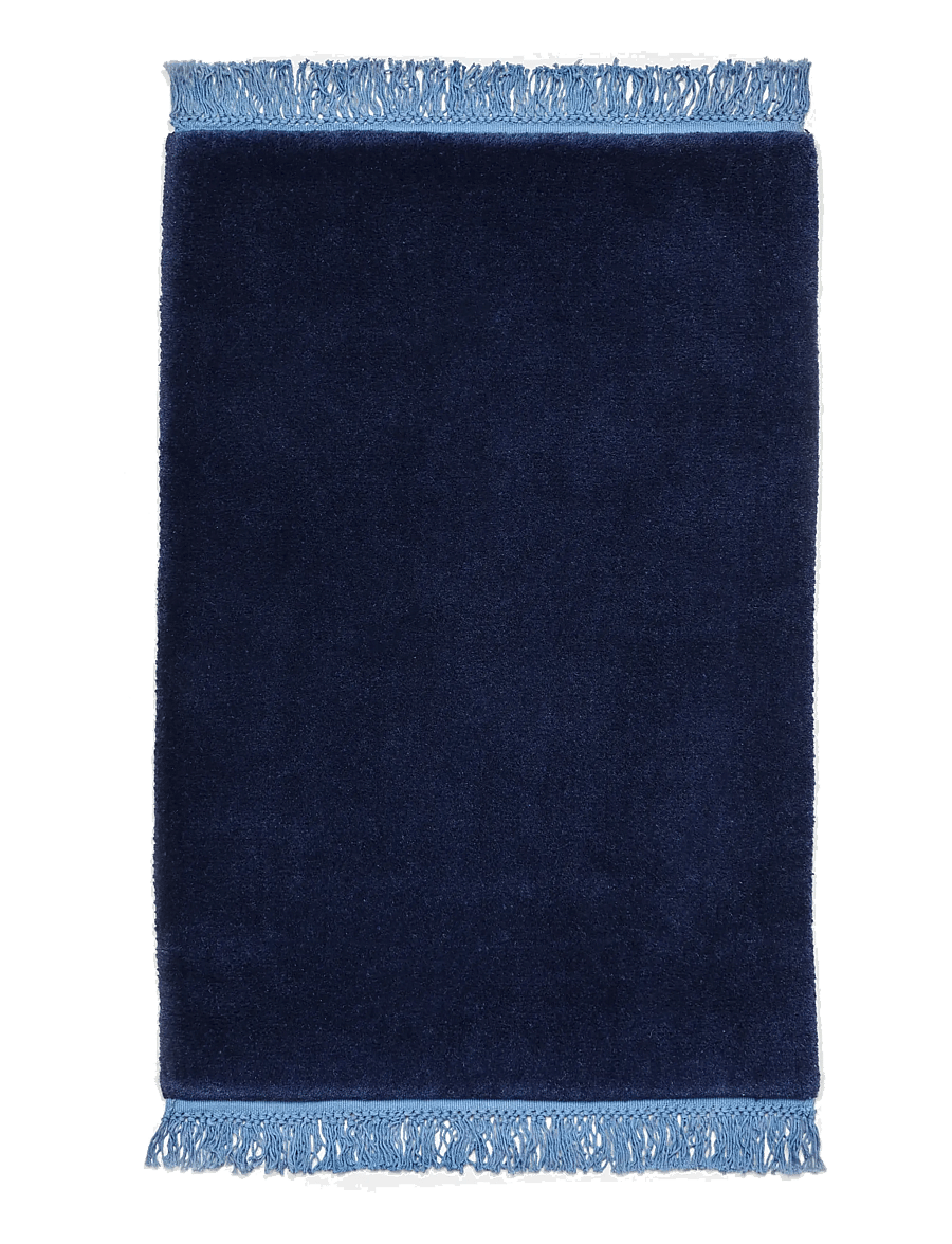 Bongusta - Unicolor Rug 60 x 90 cm - villased vaibad - midnight blue - 0