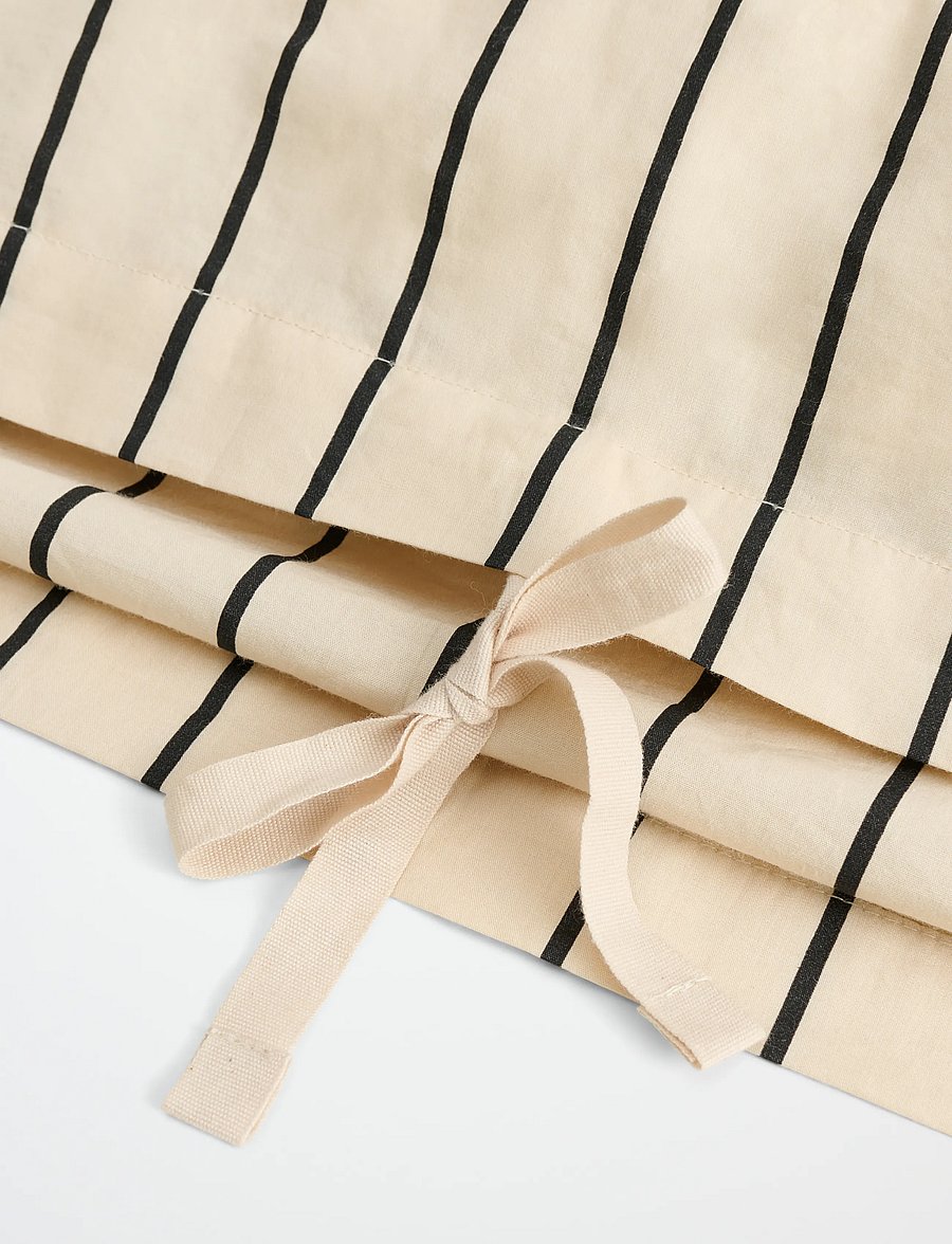 Bongusta - Percale Duvet Cover - tekikotid - creme & ink - 5