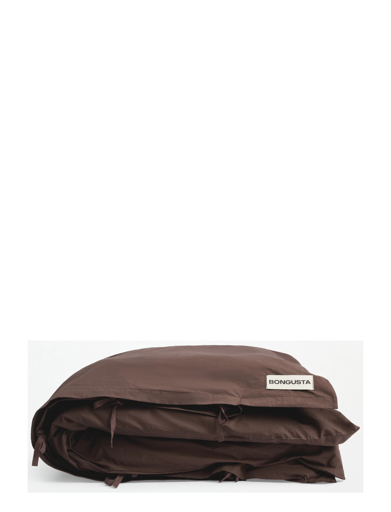 Bongusta Percale Duvet Cover - Tekstiilid - COFFEE / brown