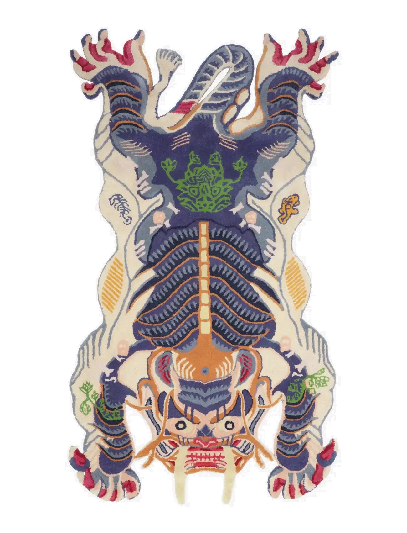 Bongusta Dragon Rug Large - Textilien - MULTI / multi