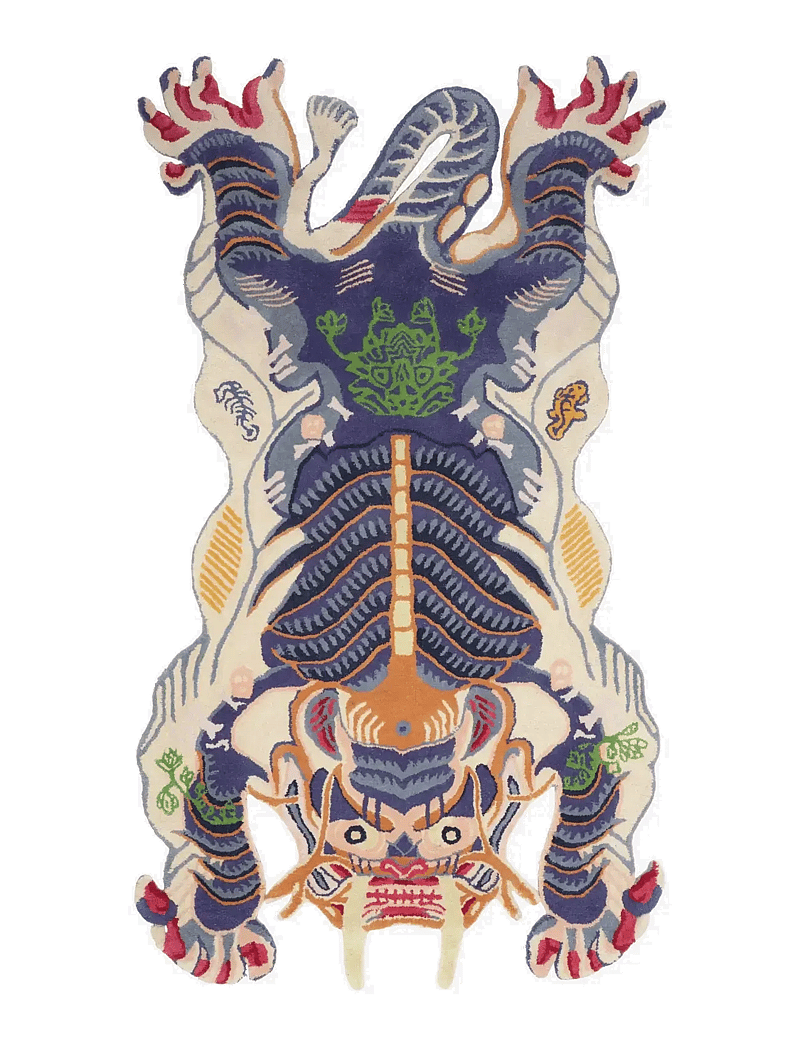 Bongusta - Dragon Rug Small - villased vaibad - multi - 0