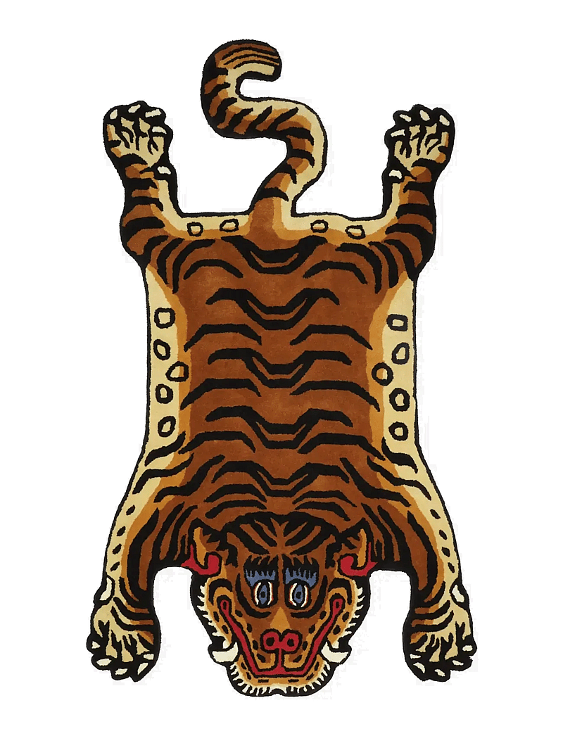 Bongusta - Tiger Rug Small - nach preis einkaufen - multi - 0