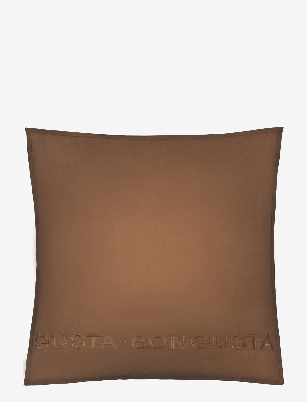 Bongusta - Halo pillow case - de laveste prisene - brown - 0