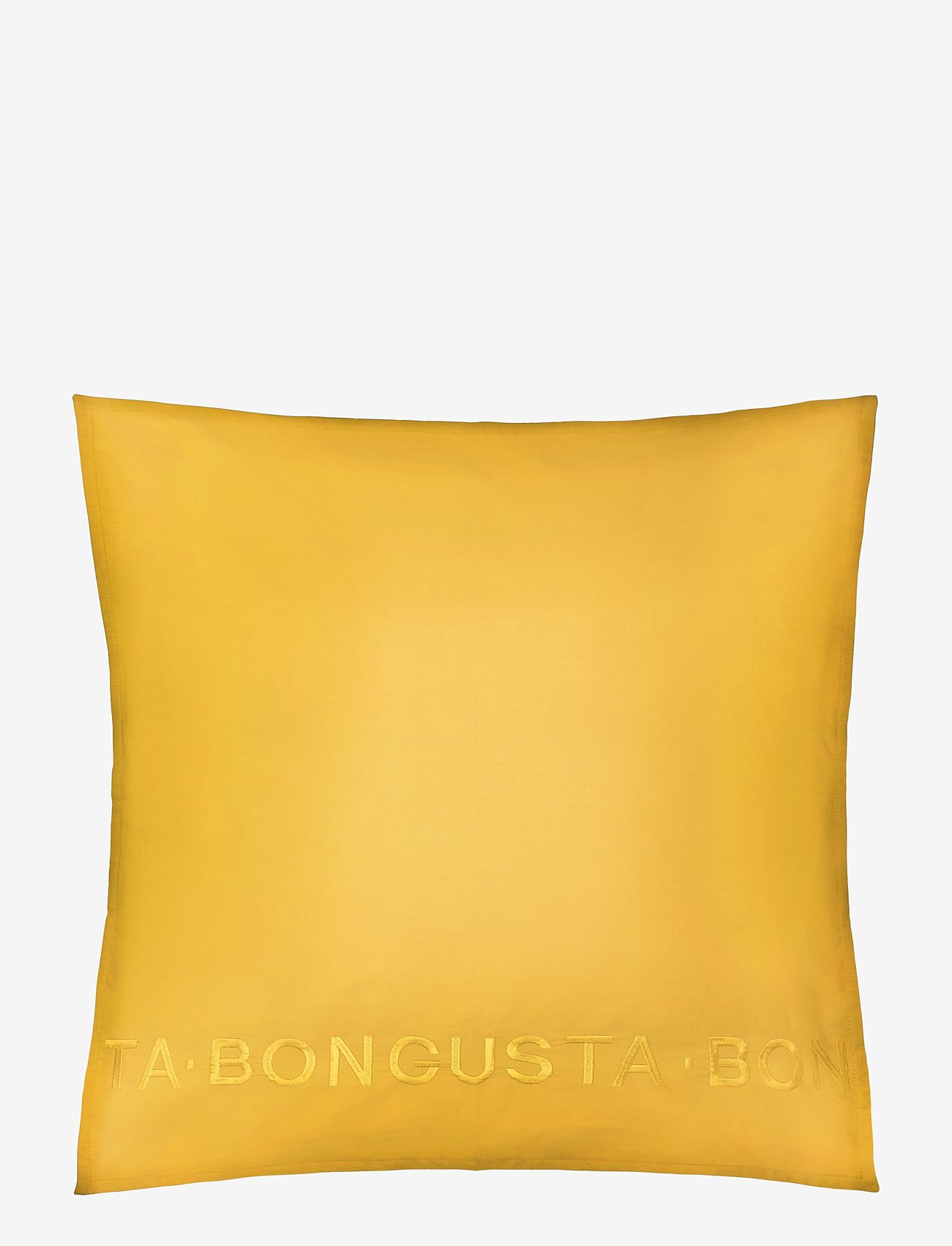 Bongusta - Halo pillow case - die niedrigsten preise - mustard - 0