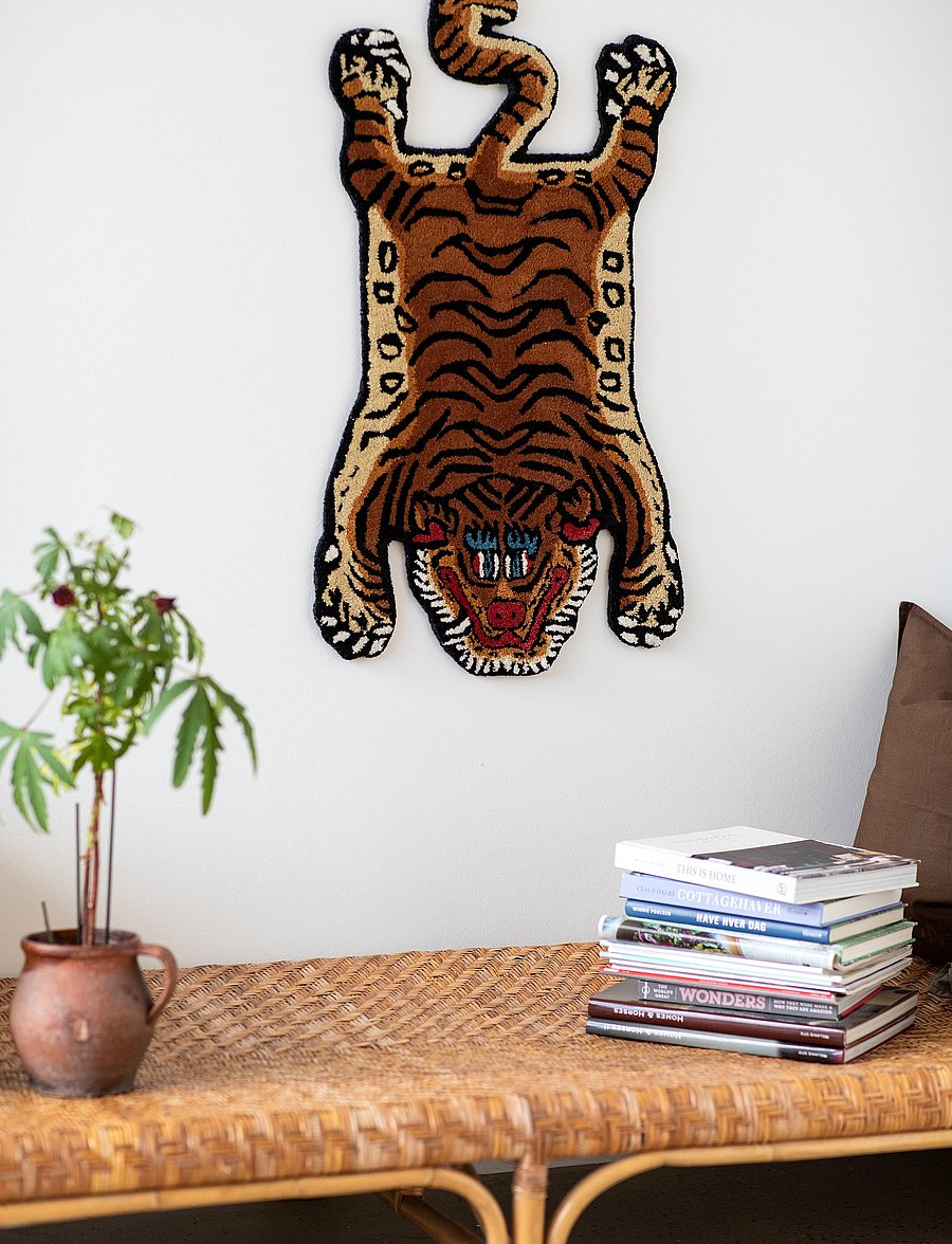 Bongusta - Tiger Rug Baby - asymmetrische teppiche - multi - 2