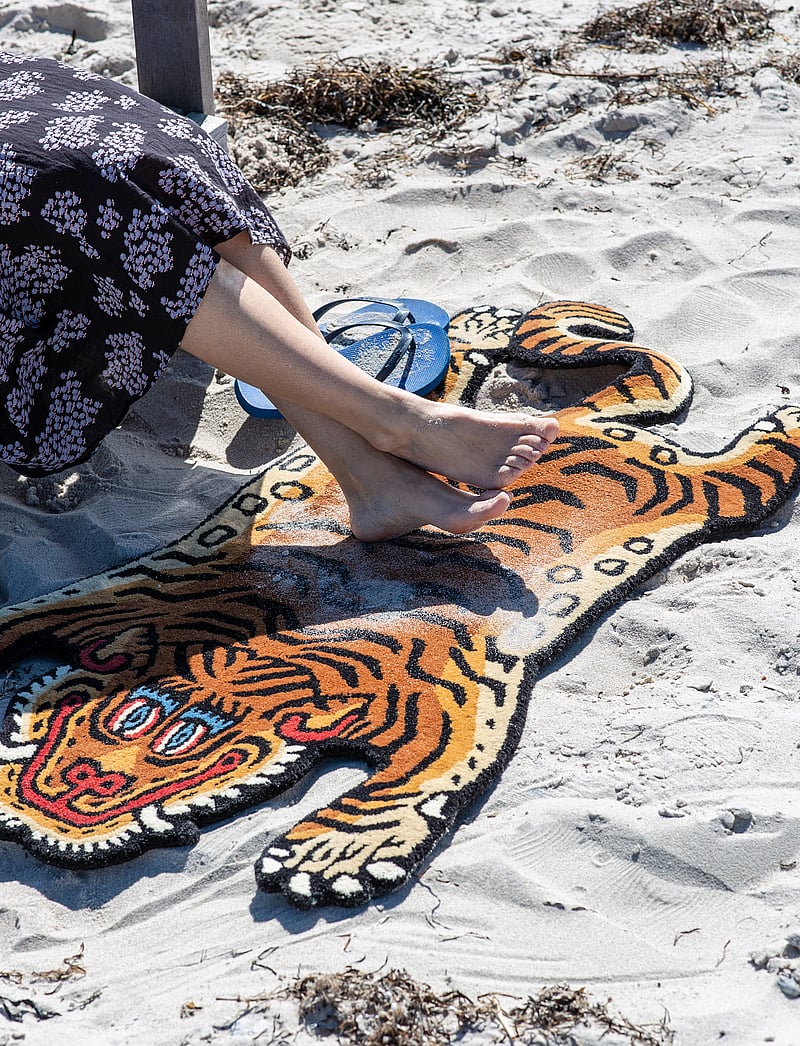 Bongusta - Tiger Rug Baby - asymmetrische vloerkleden - multi - 4