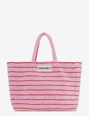 Bongusta - Naram weekendbag - handlenett & tote bags - baby pink and ski patrol red - 0