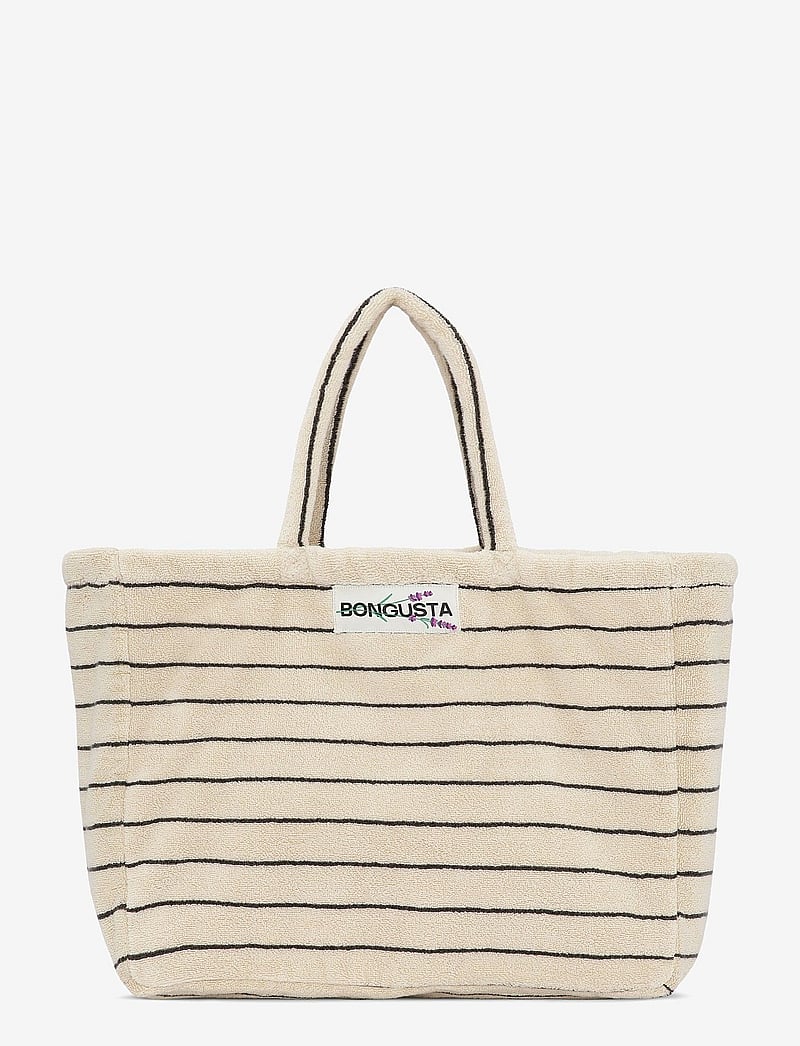 Bongusta - Naram weekendbag - totes - creme & ink - 0