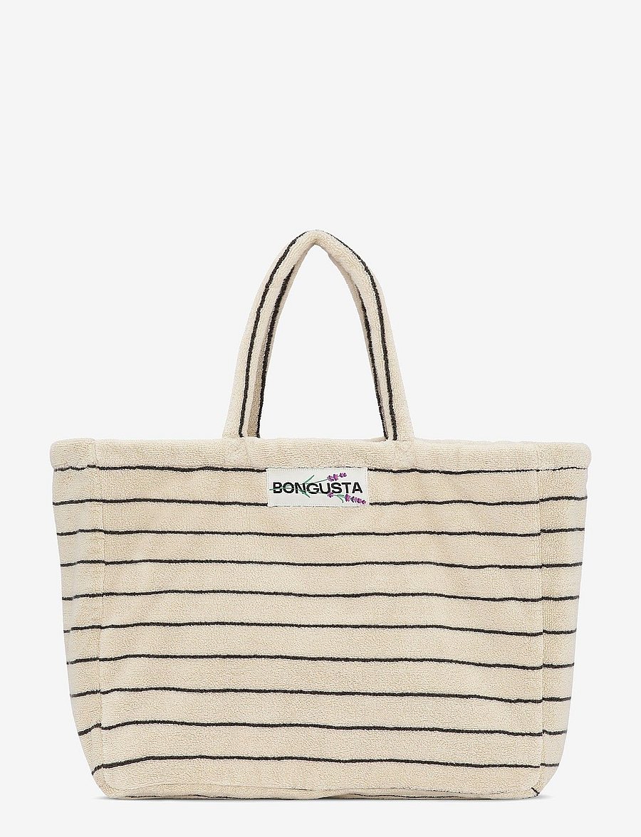 Bongusta - Naram Weekend Bag - tote bags - creme & ink - 0