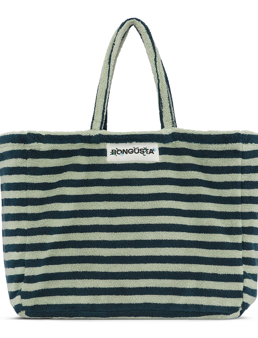 Bongusta - Naram Weekend Bag - tote bags - sea foam and deep teal - 0