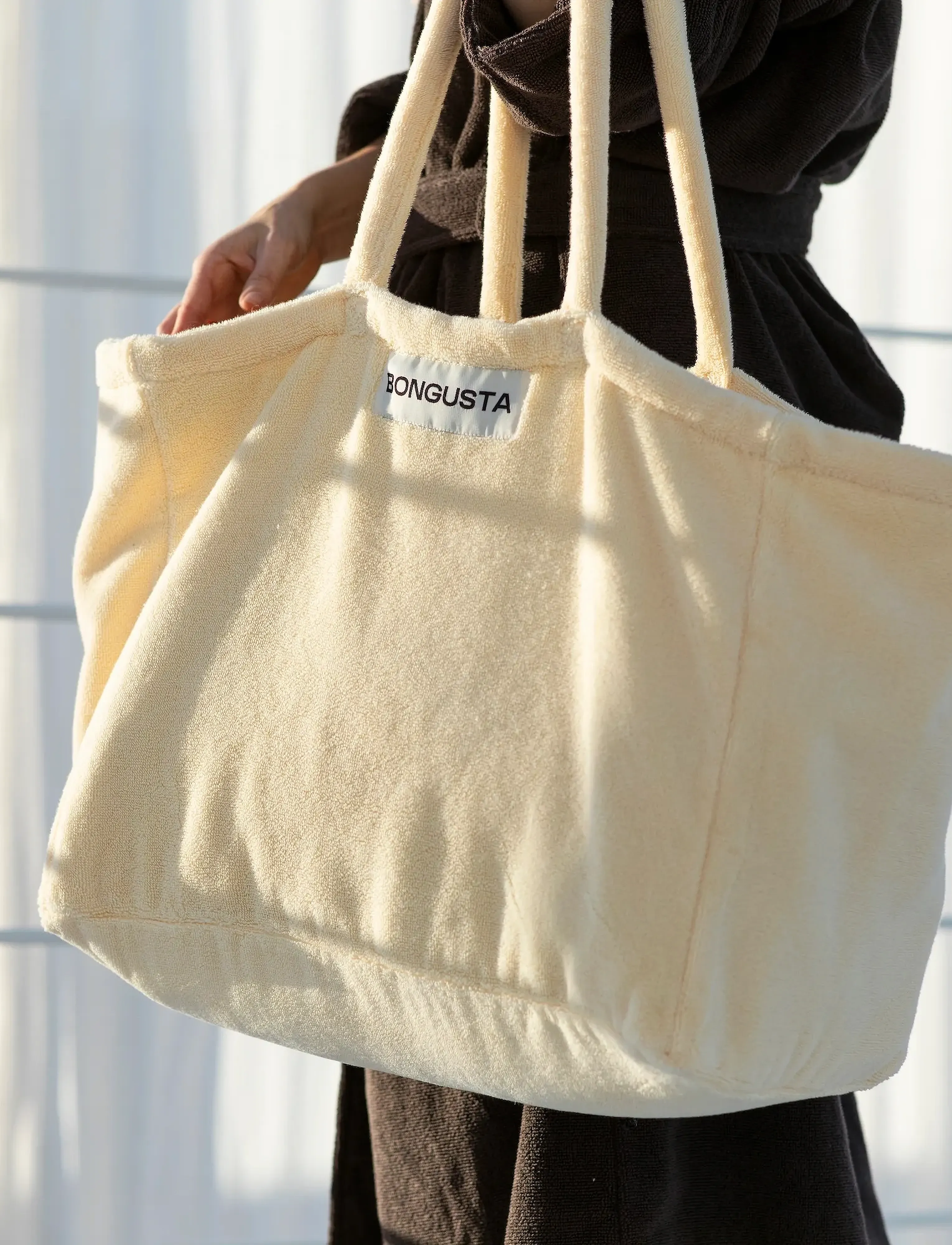 Bongusta Naram Weekend Bag, 46X23X33 cm 33 cm, Cream, Tasker > Shoppere, Herre