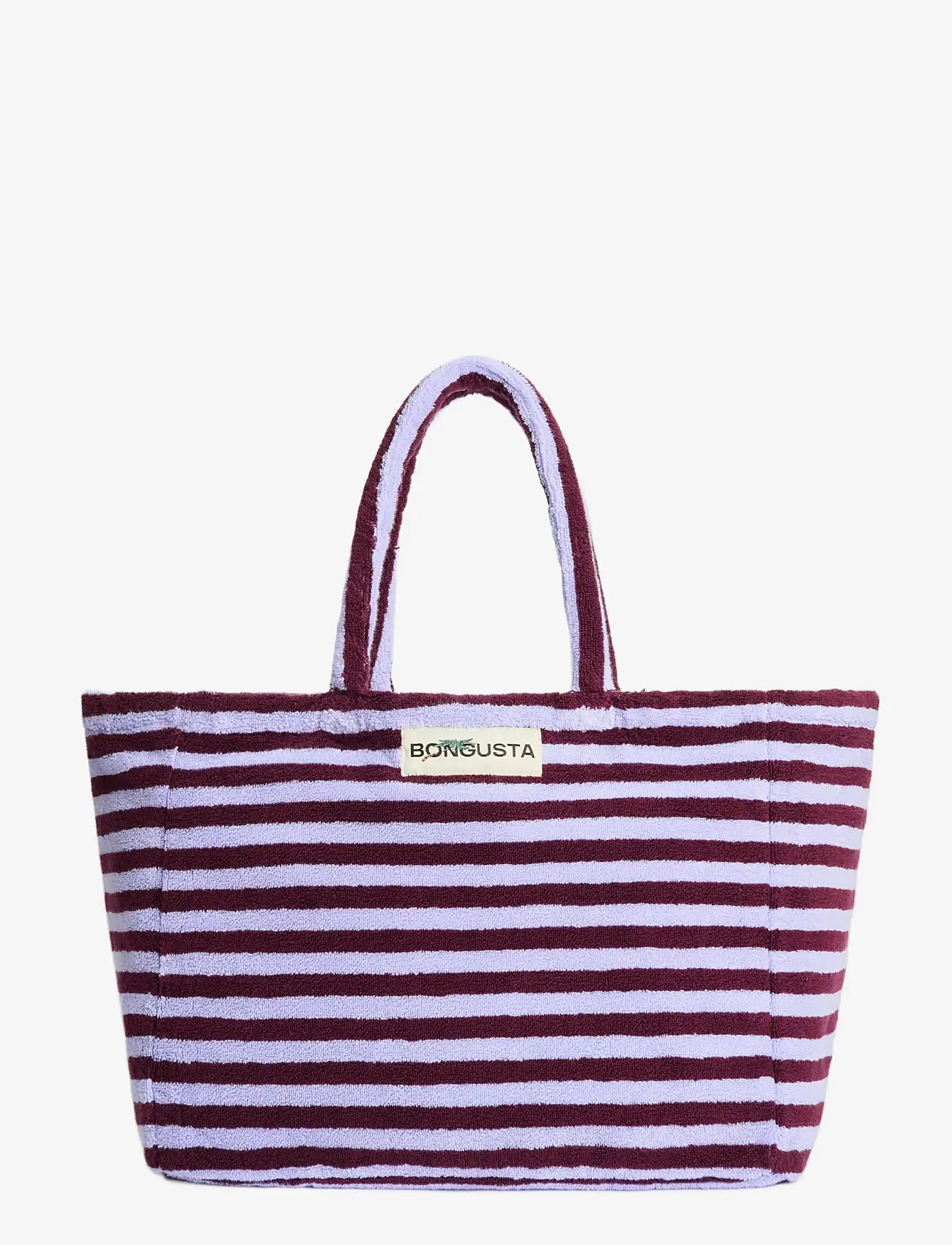 Bongusta - Naram Weekend Bag - tote bags - wine & lavender blue - 0