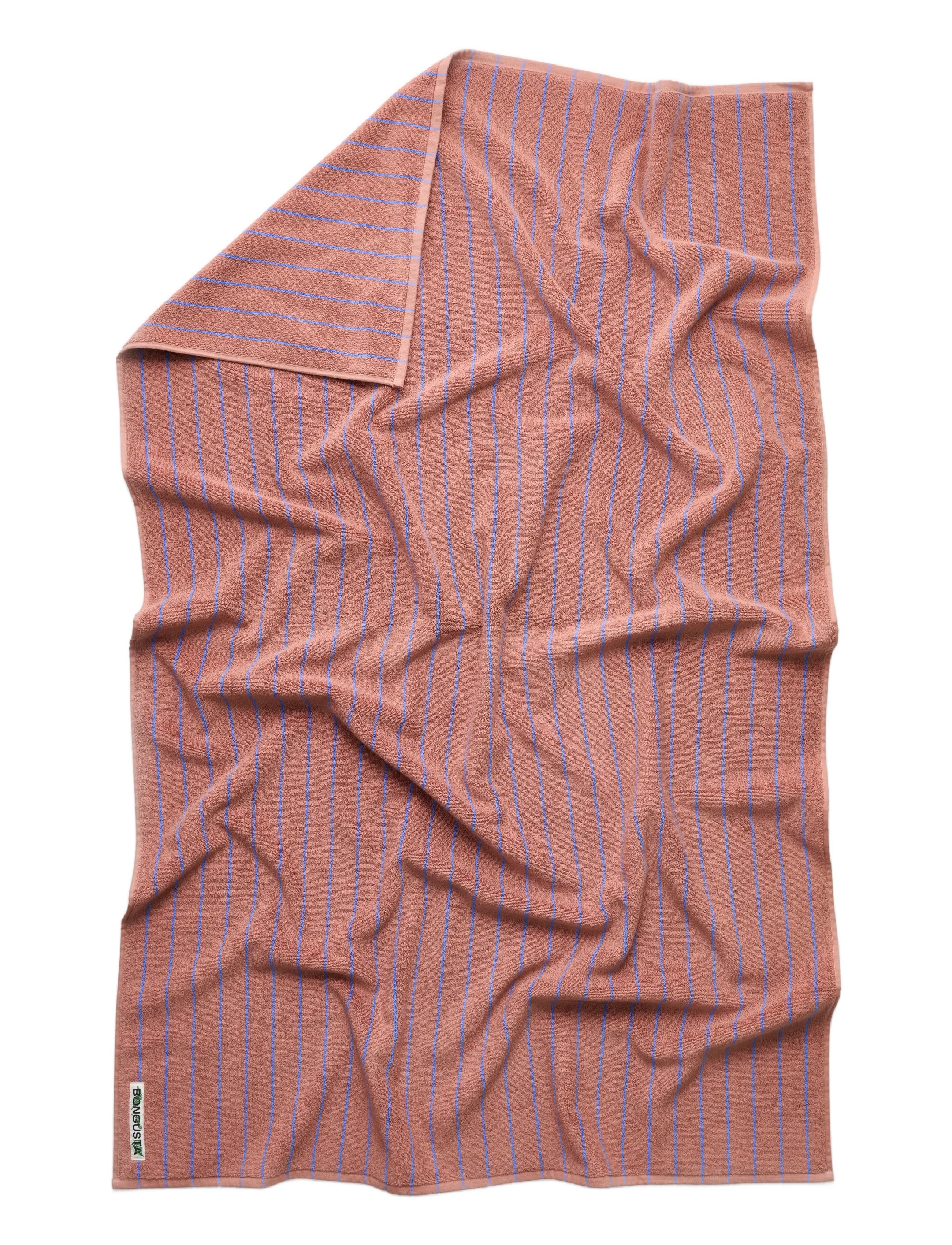 Bongusta Naram Bath Sheets, Bath Håndklæde, Brun, Str: 100X150CM