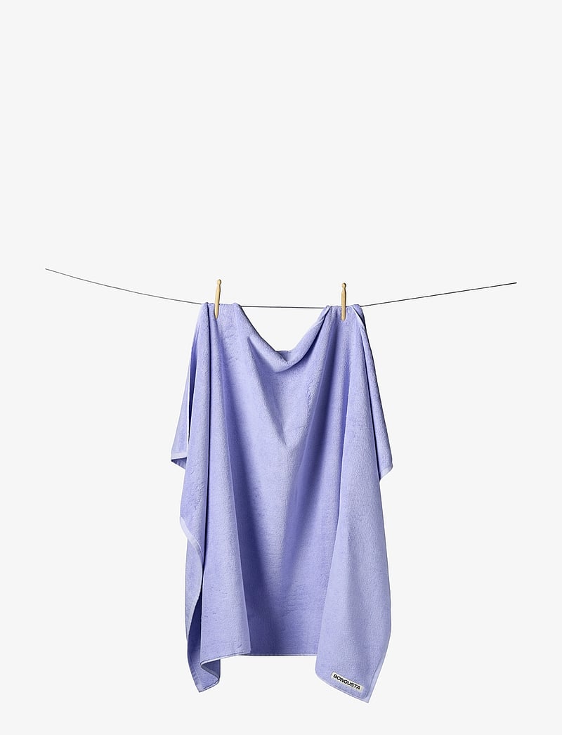 Bongusta - Naram Bath Sheet - badlakan - lavender blue - 0