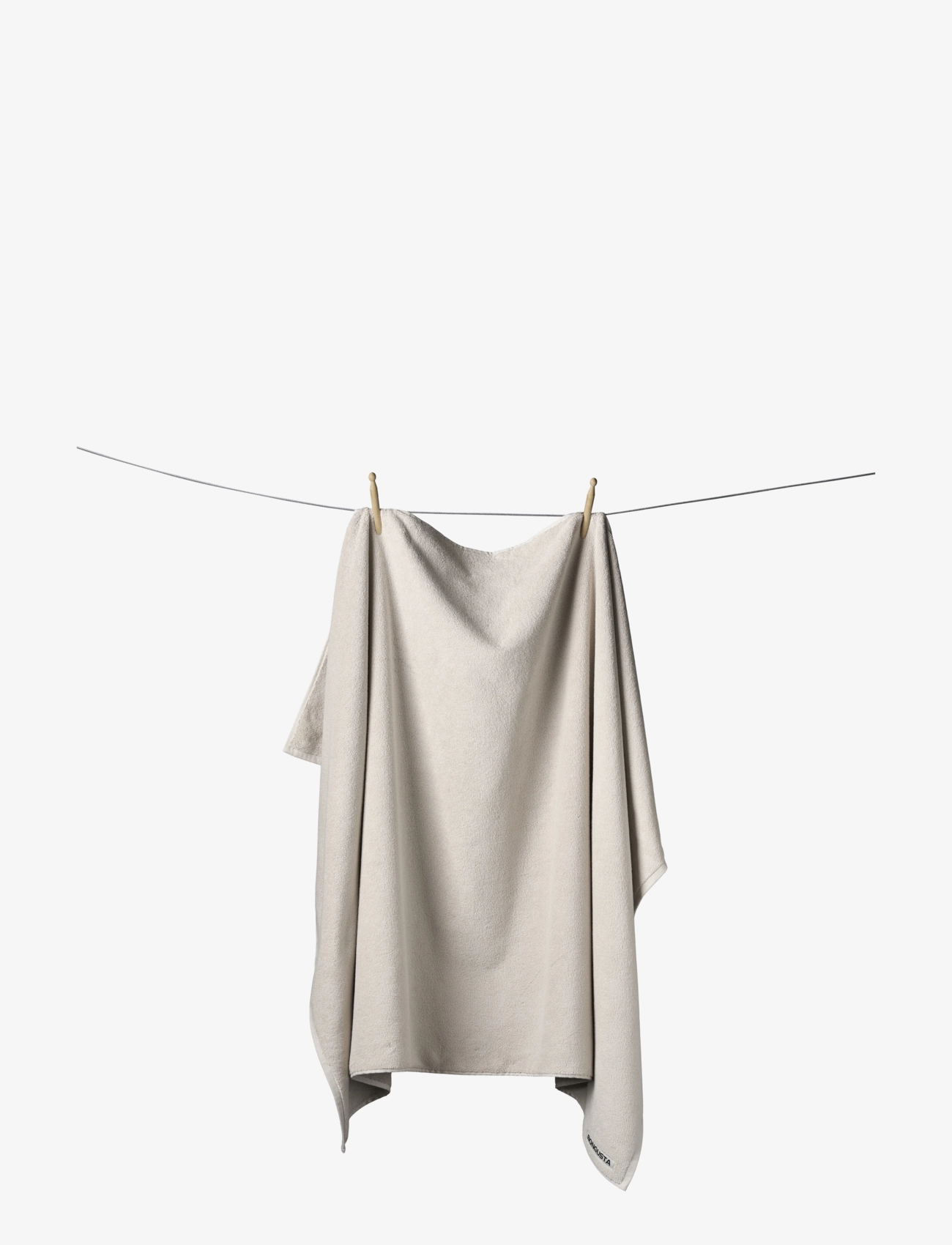 Bongusta Naram Bath Sheets, Bath Håndklæde, Beige, Str: 100X 150CM