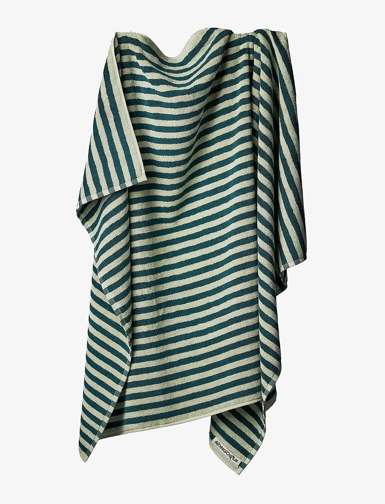 Bongusta - Naram Bath Sheets - badetücher - sea foam and deep teal - 1