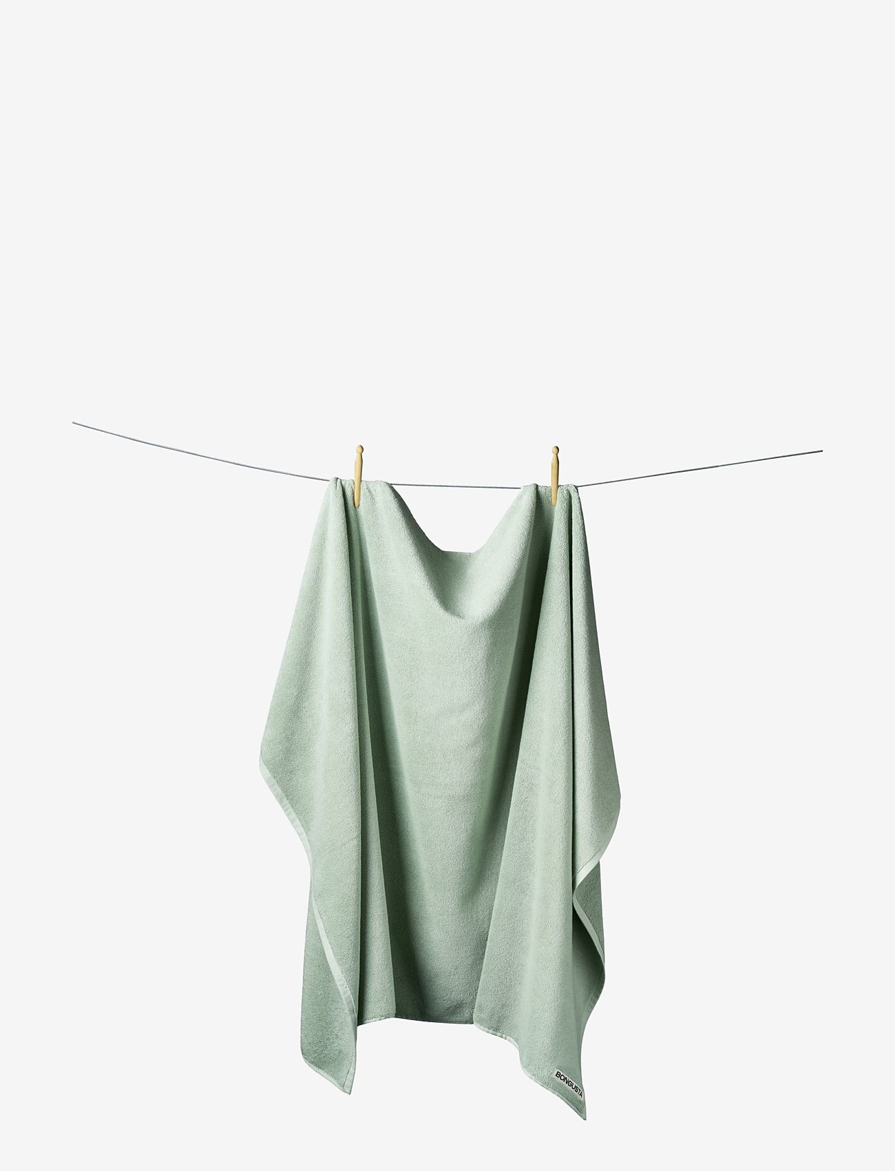Bongusta - Naram Bath Sheet - badlakan - silver sage - 0
