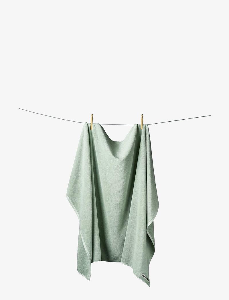 Bongusta - Naram Bath Sheet - badlakan - silver sage - 0