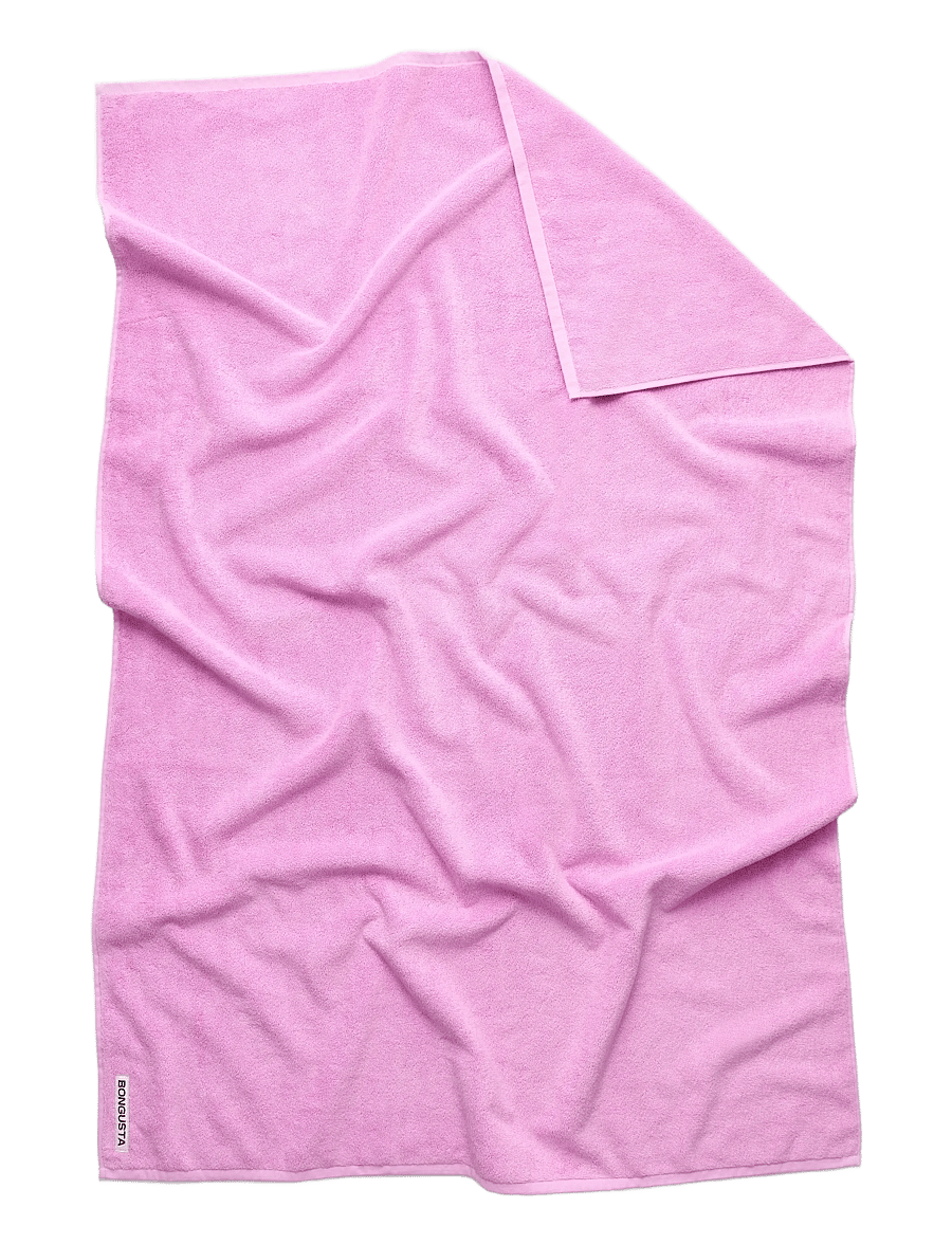 Bongusta - Naram Bath Sheets - badetücher - soft fuchsia - 1