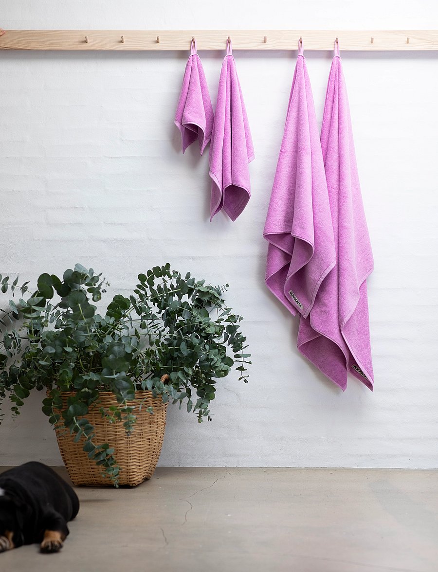 Bongusta - Naram Bath Sheets - badetücher - soft fuchsia - 2