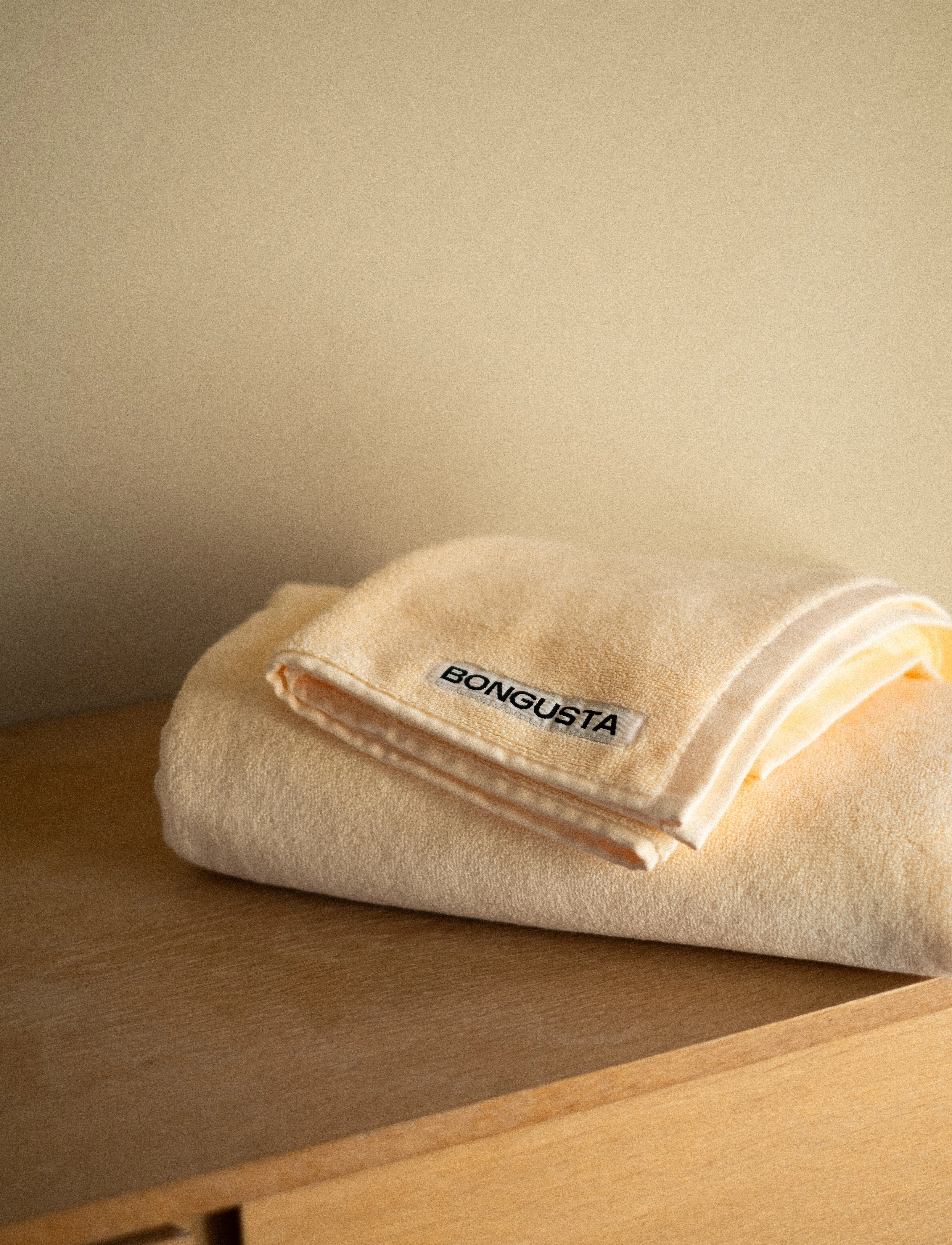 Bongusta - Naram Bath Sheets - bath towels - vanilla - 4