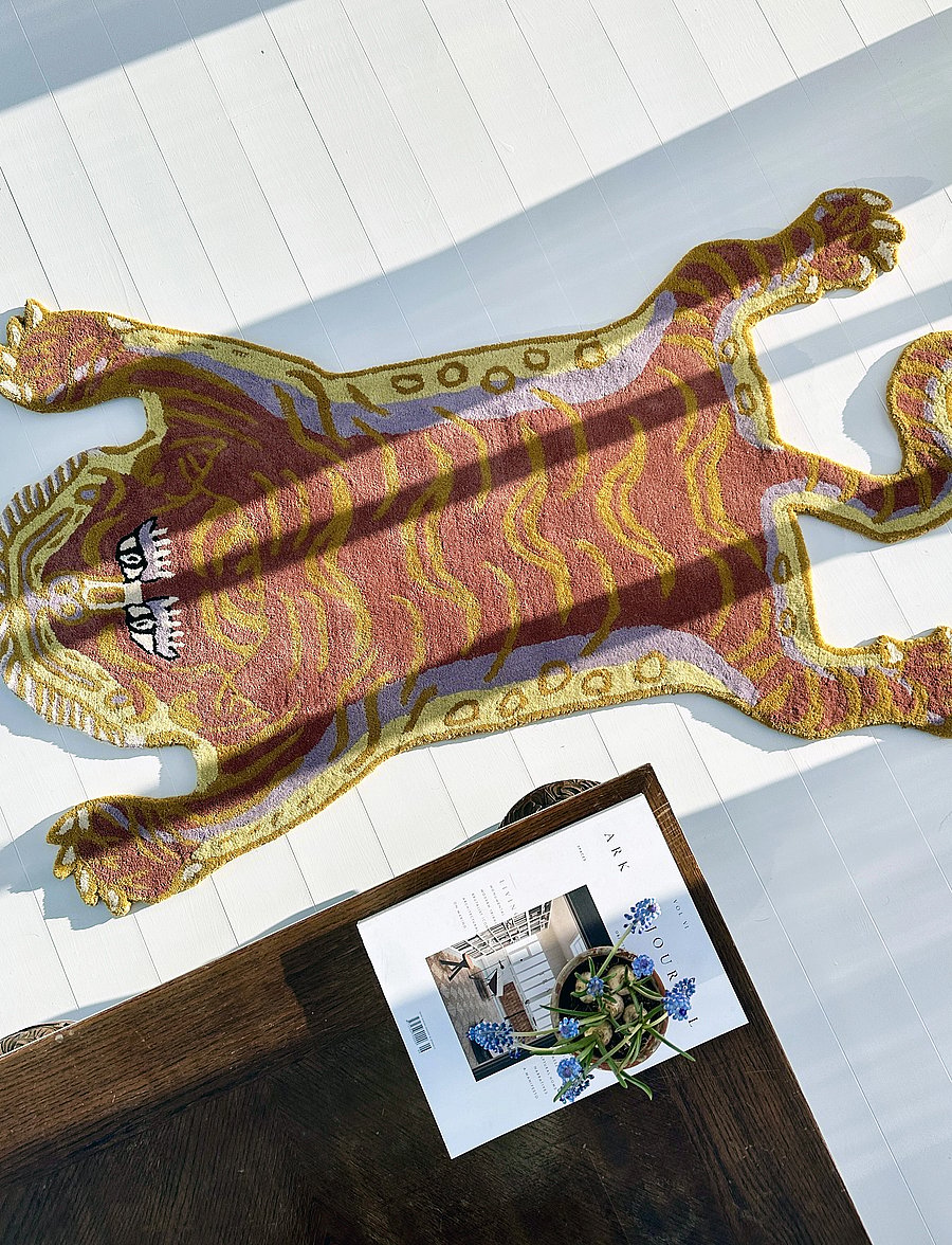 Bongusta - Tigress Rug Small - asymmetrische teppiche - multi - 2