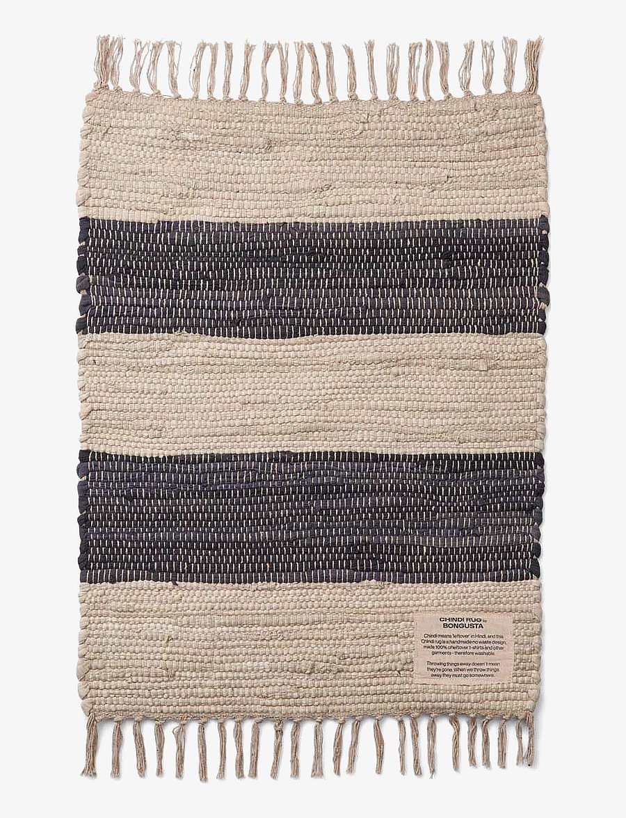 Bongusta - Chindi Rug 45 x 60 cm - madalaimad hinnad - grey & beige - 0