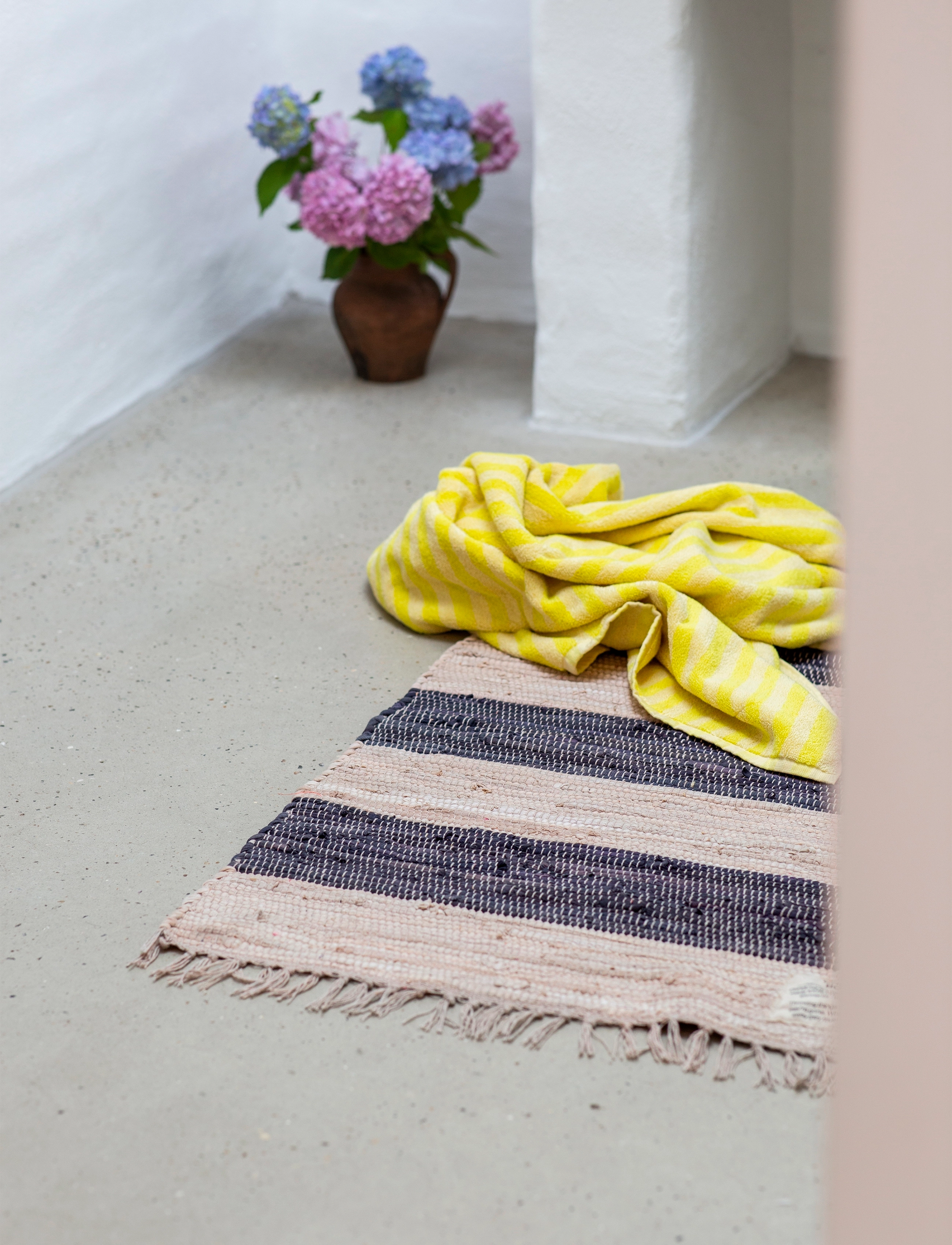 Bongusta Chindi Rug 45 X 60 Cm, 45X60 cm, Rugs & Carpets, Grau - Cotton Rag Rugs, Kinder