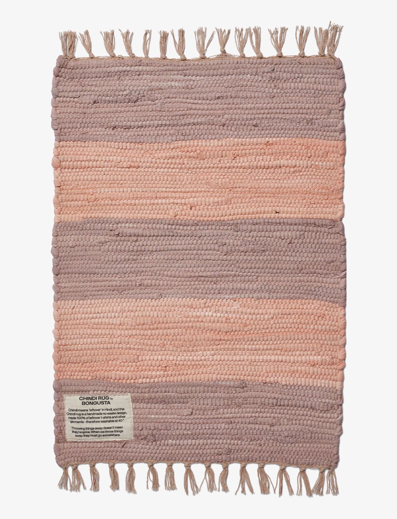 Bongusta Chindi Rug 45 X 60 Cm, 45X60 cm, Rugs & Carpets, Orange - Cotton Rag Rugs, Kinder