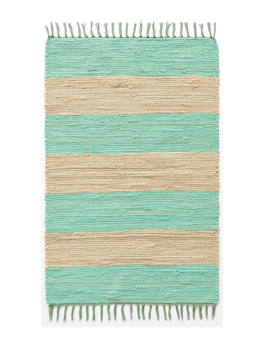 Bongusta - Chindi Rug 60 x 90 cm - rechteckig teppiche - honey dew & cream - 0