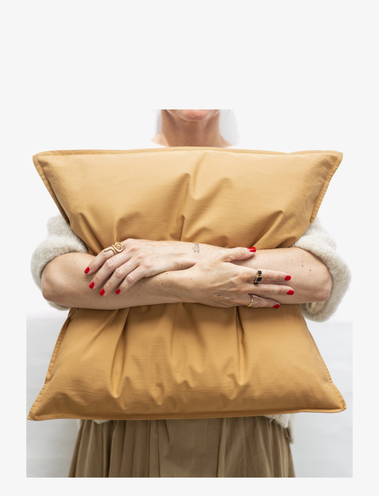 Bongusta - Papelain Pillow Cover - cushion covers - sudan brown - 1