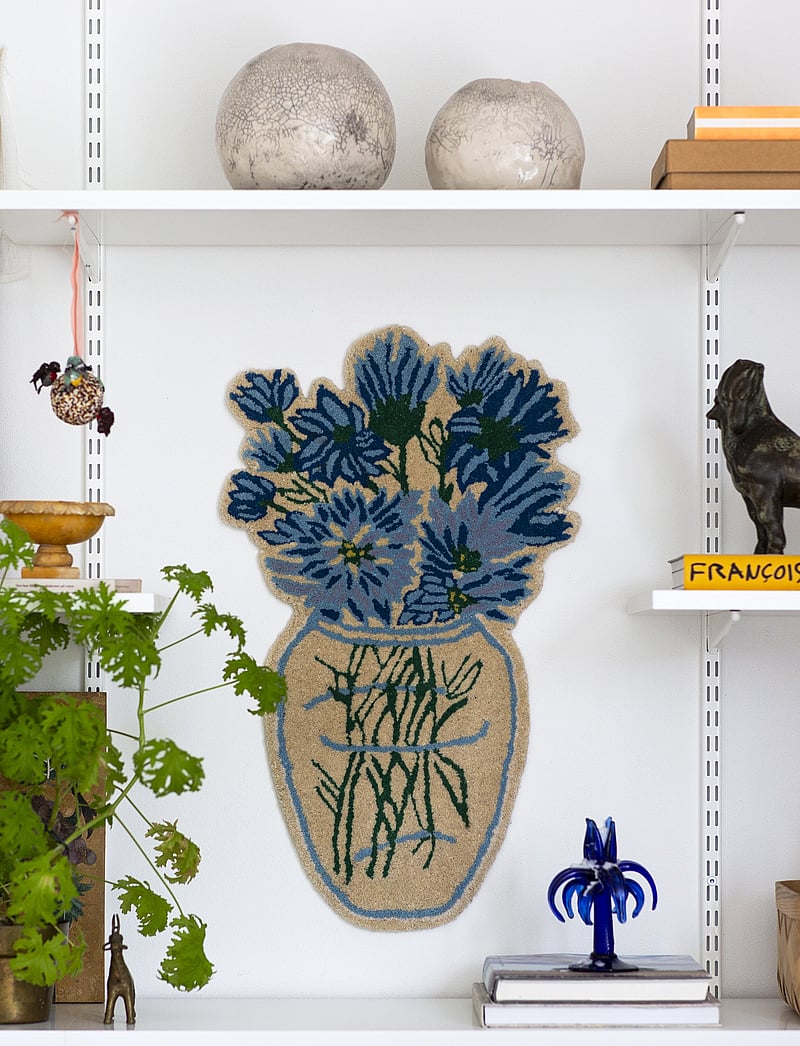 Bongusta - Blue Daisy Rug - nach preis einkaufen - multi - 2