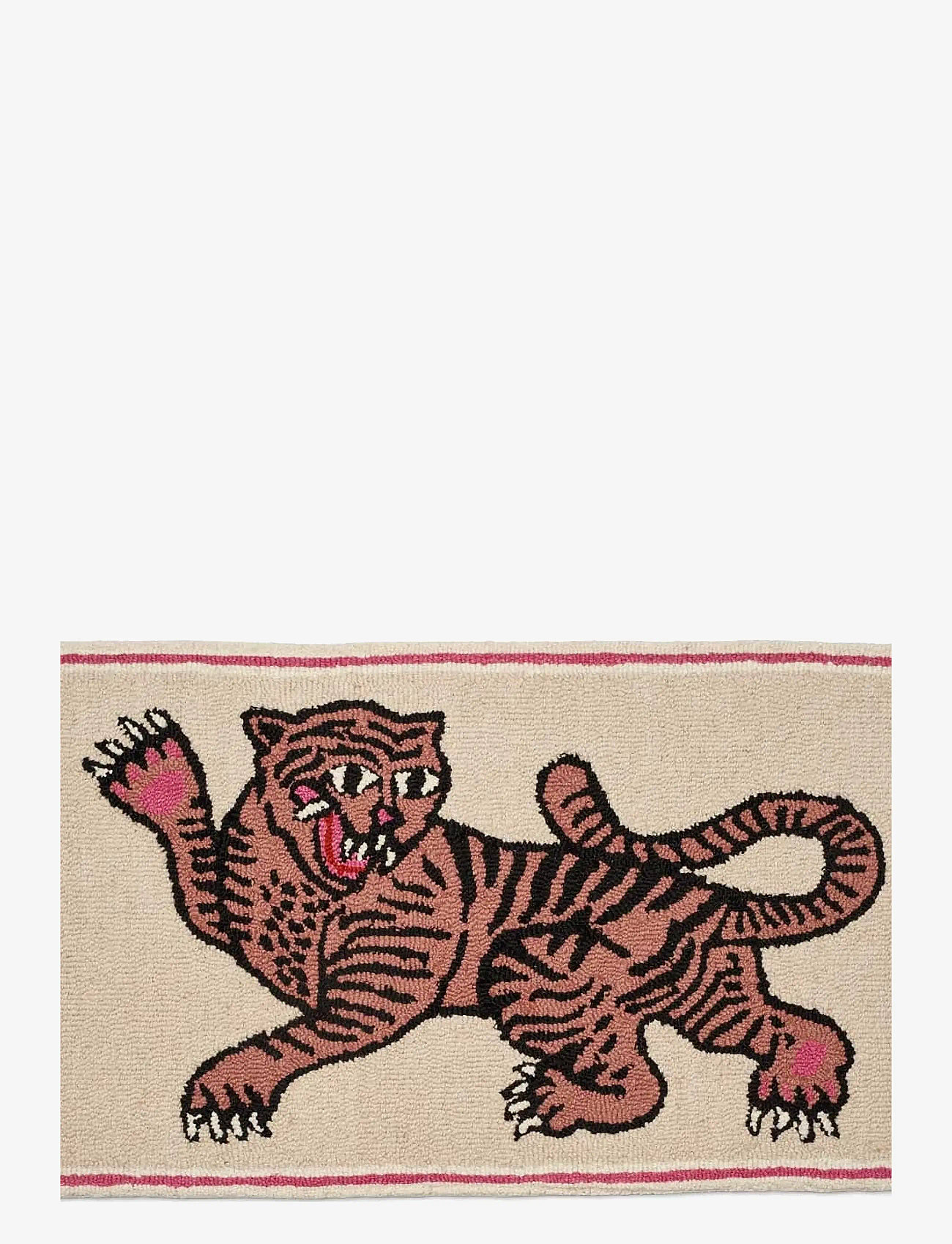 Bongusta - Frame rug - Pink tiger - sienų dekoracijos - multi - 1