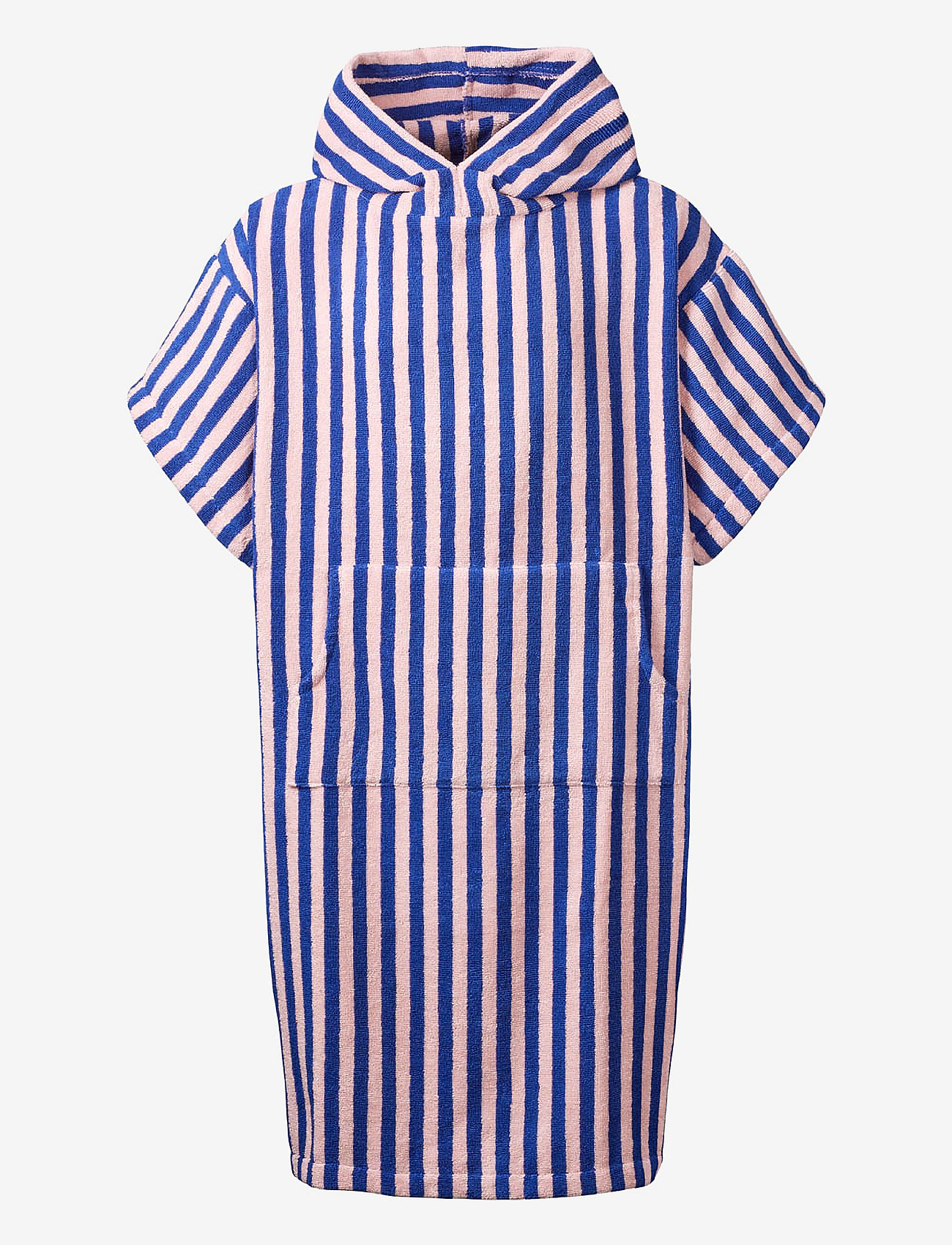 Bongusta - Naram poncho - vardagsstil - dazzling blue & rose - 0