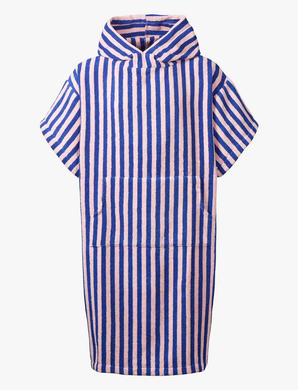 Bongusta - Naram Poncho - hverdags stil - dazzling blue & rose - 0