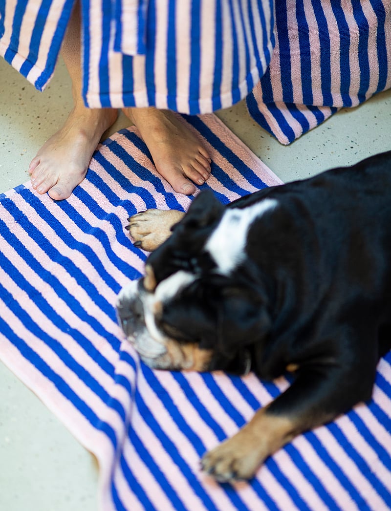 Bongusta - Naram bath mat - nach preis einkaufen - dazzling blue & rose - 1