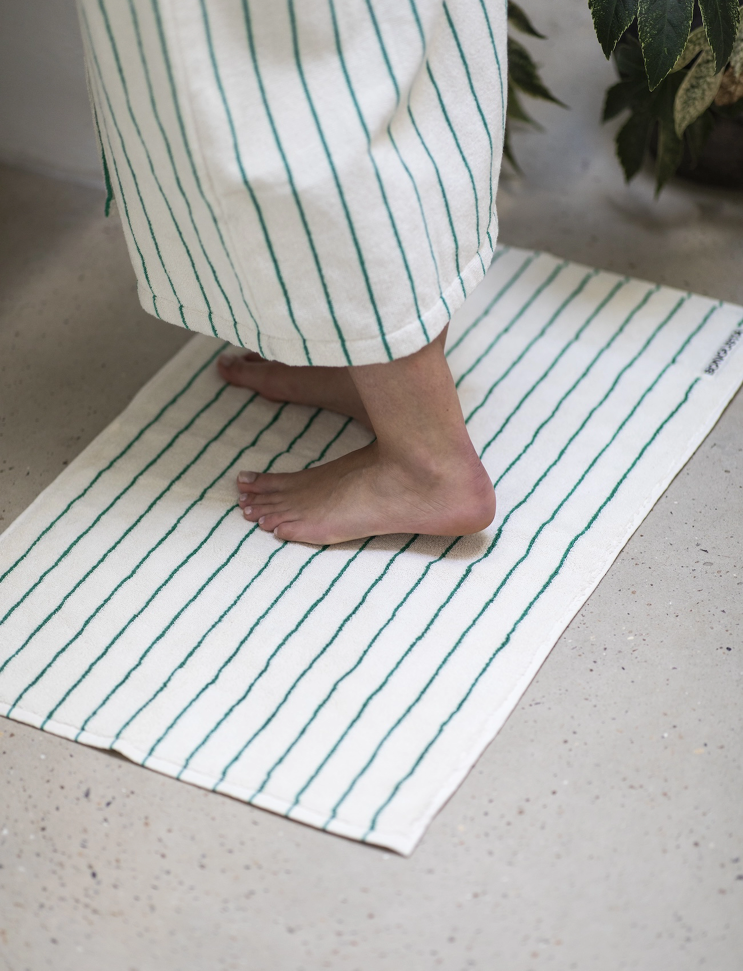 Bongusta Naram Bath Mat, 50X80 cm, White, Tæpper > Badetæpper, Unisex