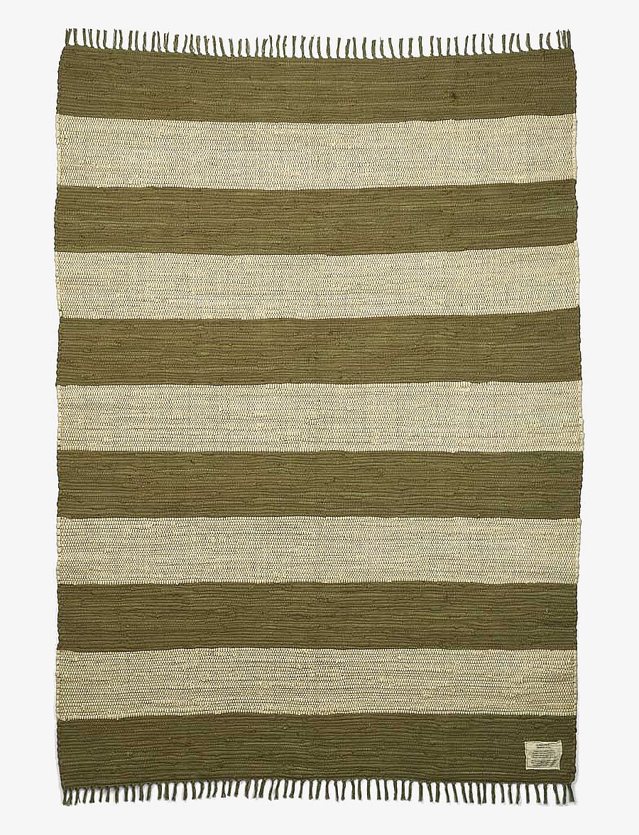 Bongusta - Chindi Rug 140 x 200 cm - die niedrigsten preise - army & beige - 0