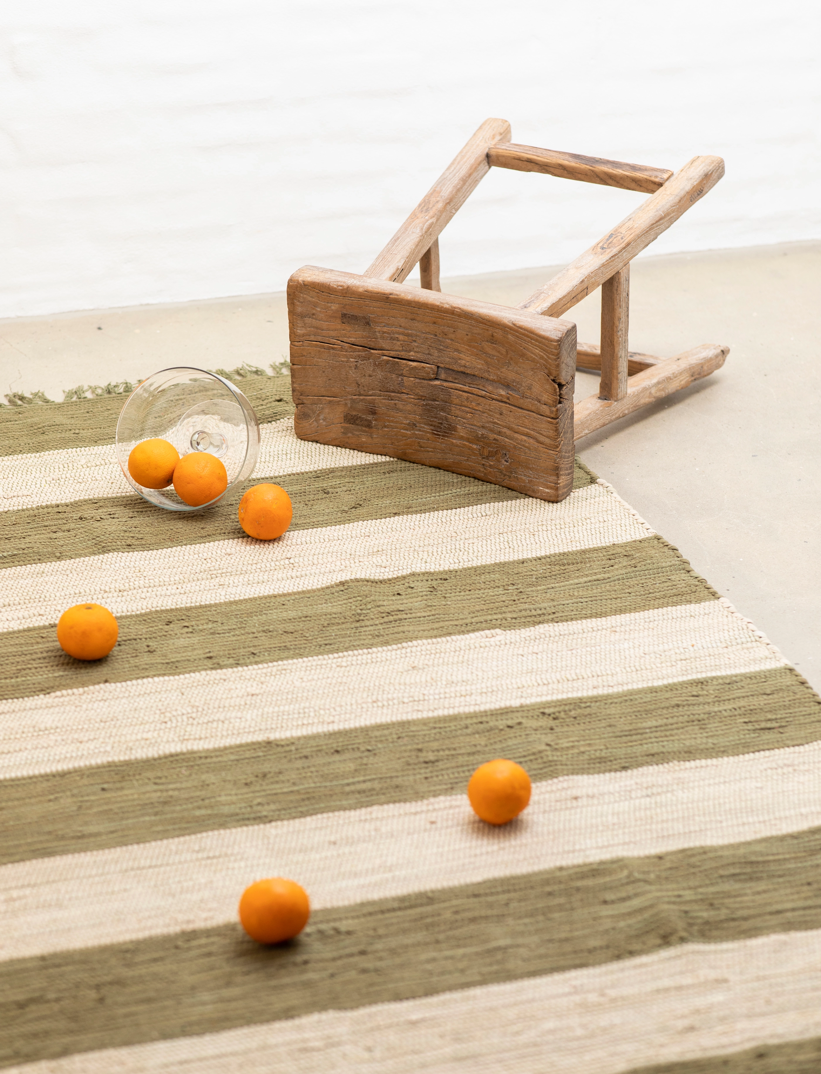 Bongusta Chindi Rug 140 X 200 Cm, 140X200 cm, Rugs & Carpets, Grün - Cotton Rag Rugs, Kinder