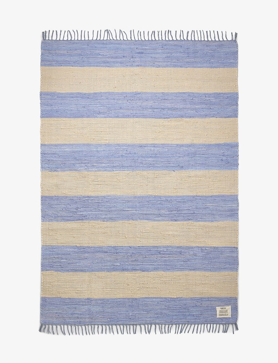 Bongusta - Chindi Rug 140 x 200 cm - kandilised vaibad - creme & baby lavender - 1