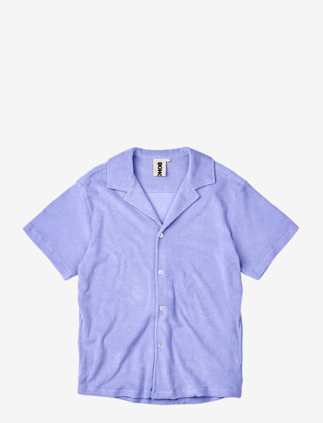 Bongusta - Naram Shirt - kurzärmlige hemden - lavender blue - 1