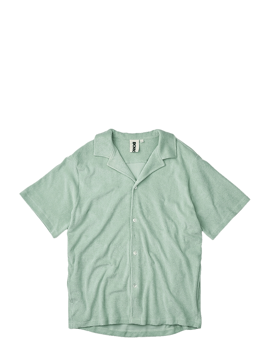 Bongusta - Naram Shirt - short-sleeved shirts - silver sage - 1