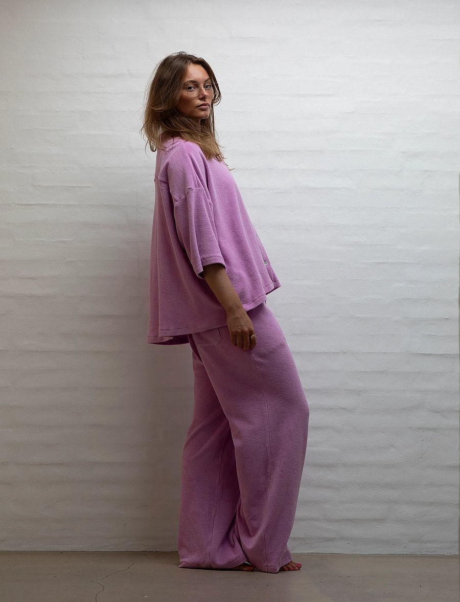Bongusta - Naram Shirt - kurzärmlige hemden - soft fuchsia - 4