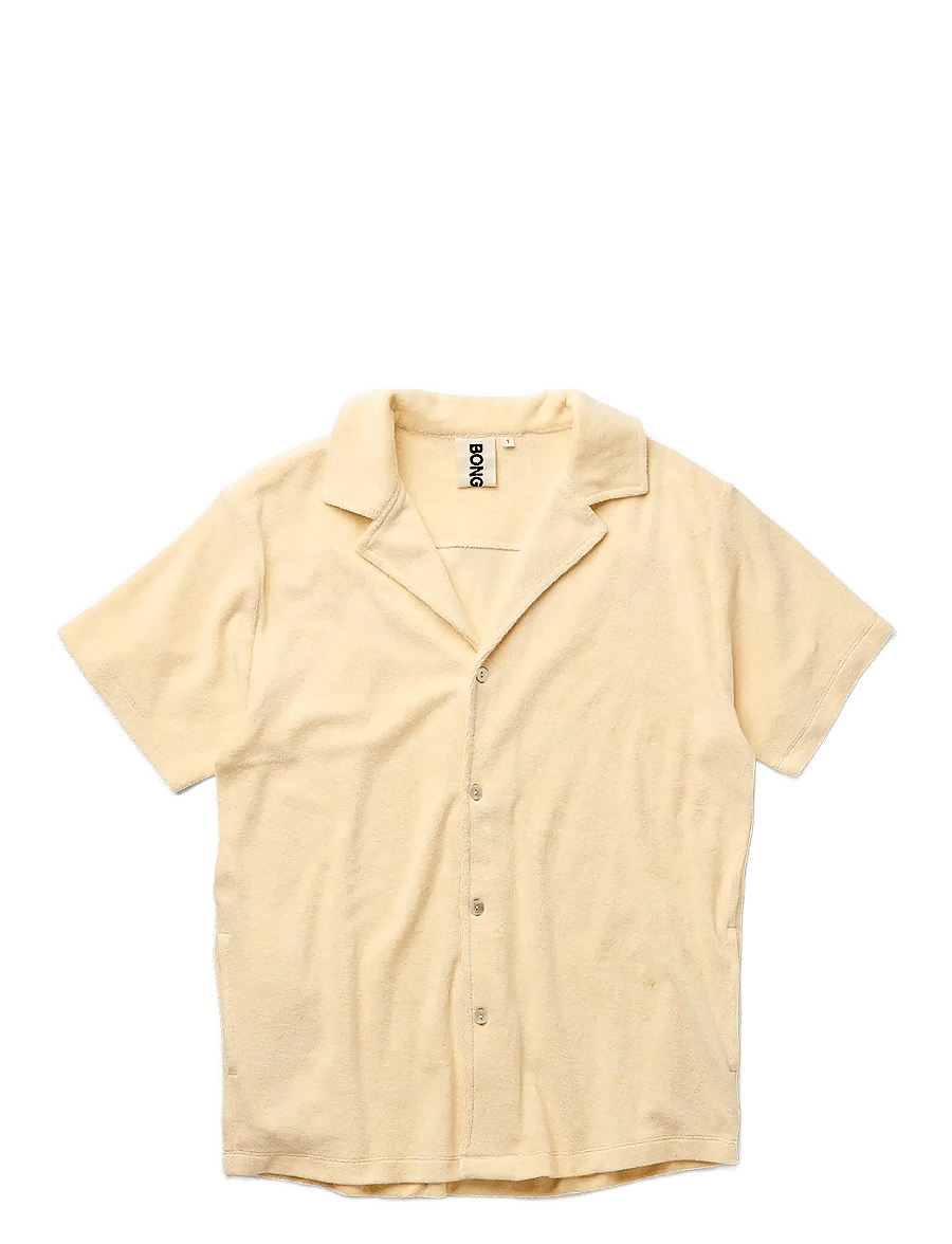 Bongusta - Naram Shirt - kurzärmlige hemden - vanilla - 1