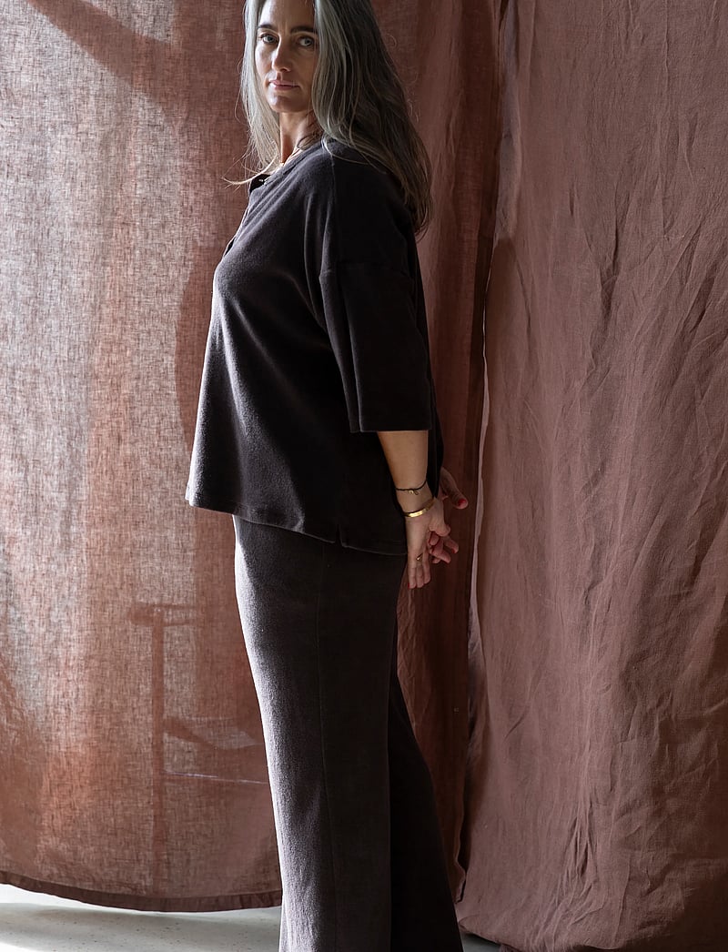 Bongusta - Naram Pants - pyjamahose - coffee - 3