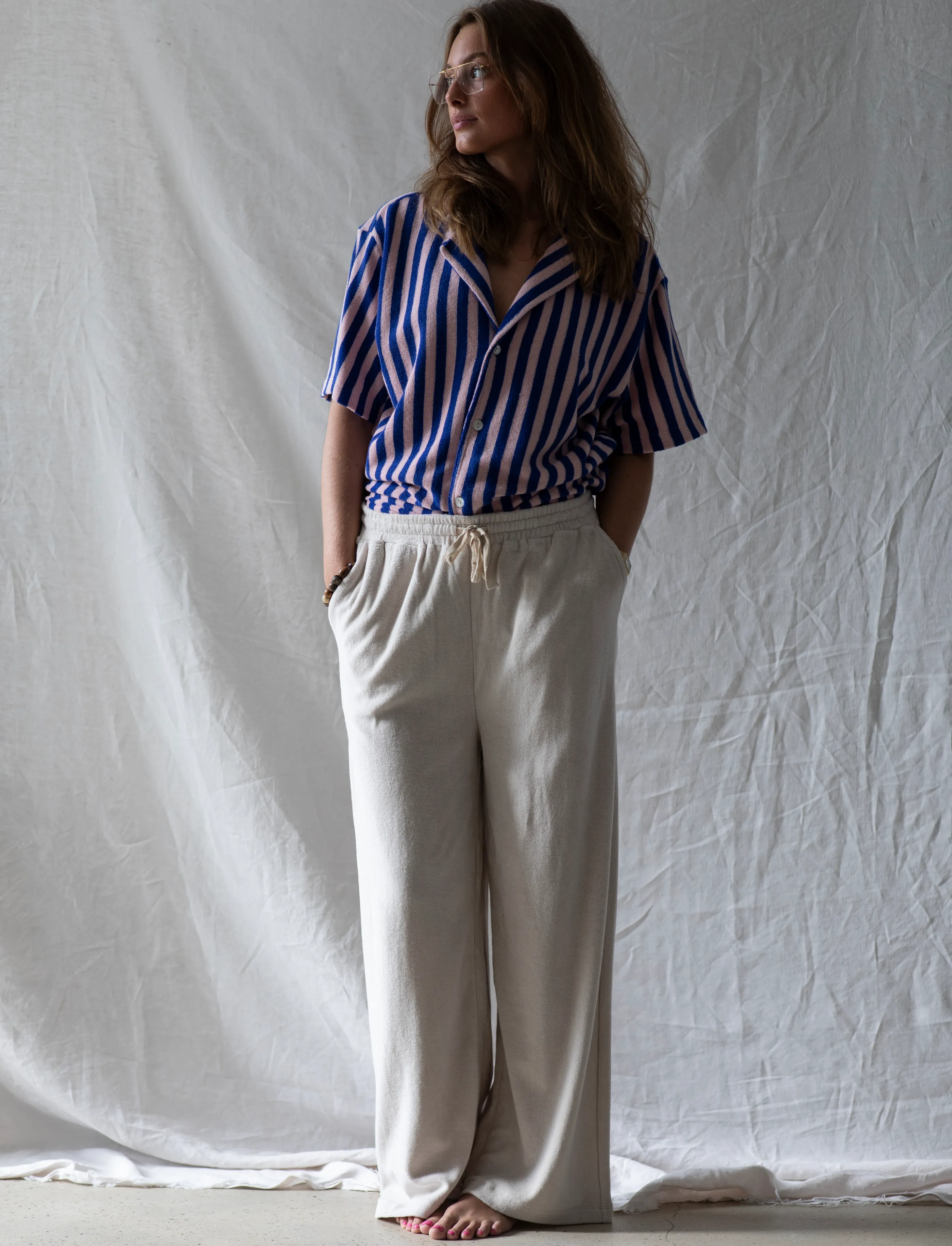 Bongusta - Naram Pants - pyjamahosen - moonbeam - 2