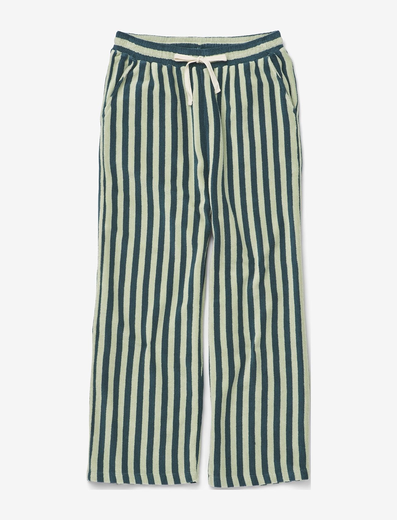 Bongusta - Naram Pants - pyjamasbyxor - sea foam & deep teal - 1