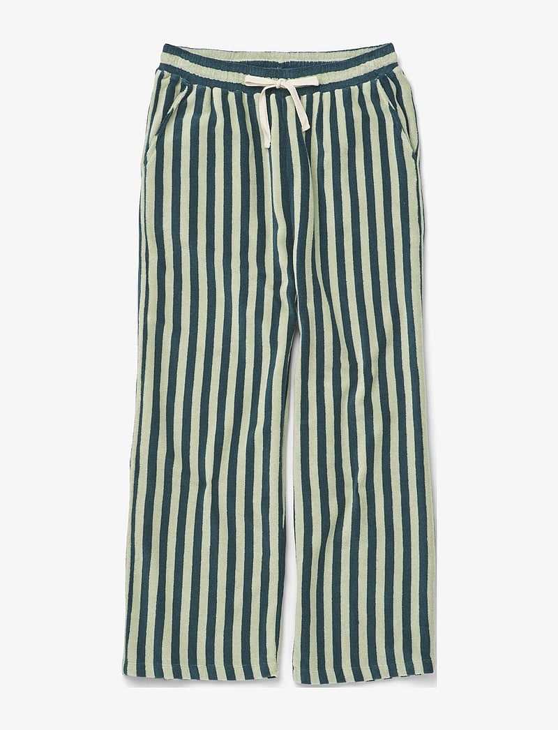 Bongusta - Naram Pants - pyjamasbyxor - sea foam & deep teal - 1