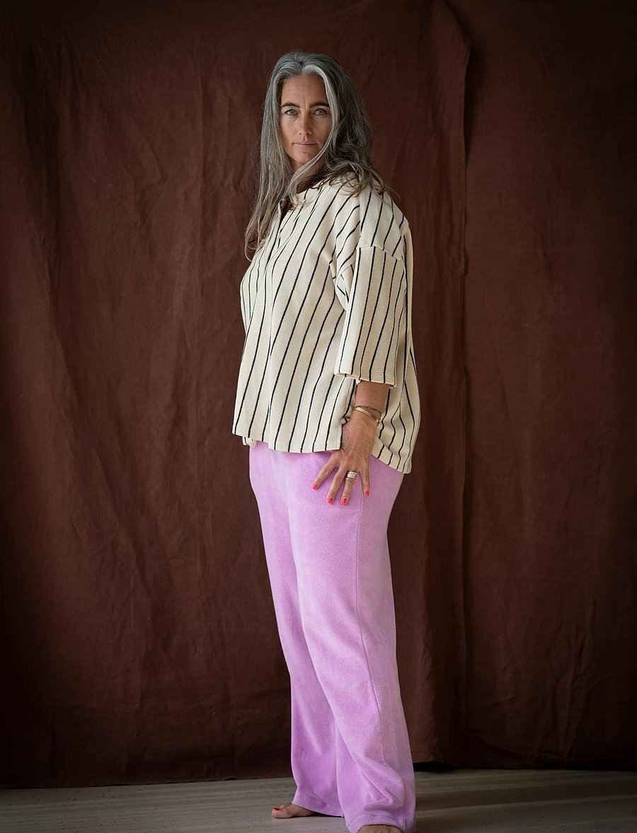 Bongusta - Naram Pants - pyjamahosen - soft fuchsia - 3