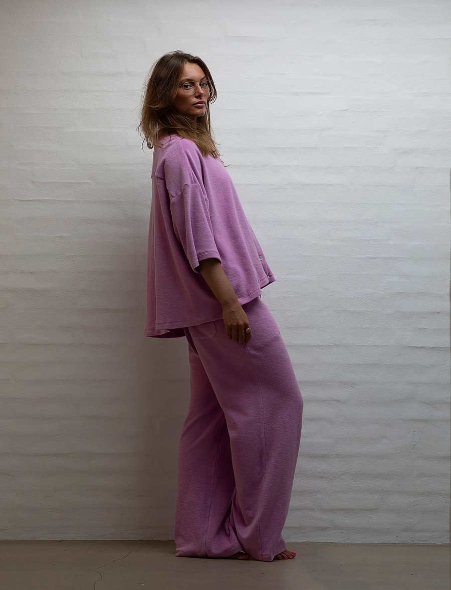 Bongusta - Naram Pants - pyjamahosen - soft fuchsia - 5
